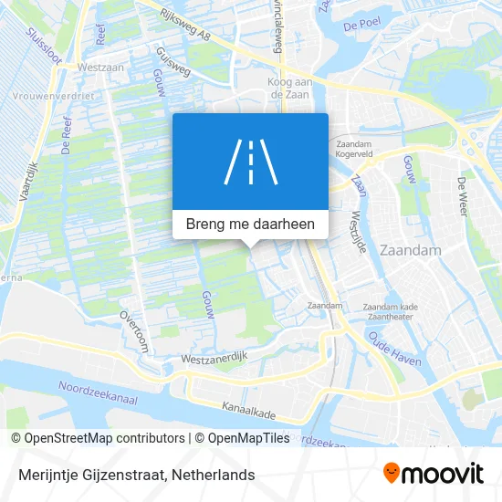 Merijntje Gijzenstraat kaart