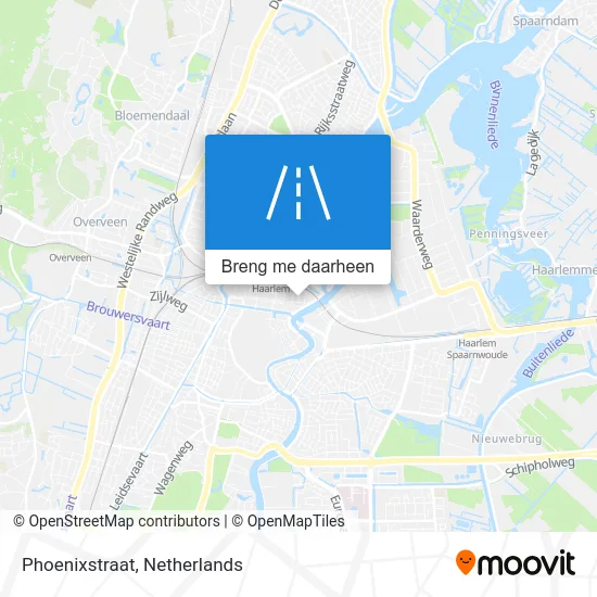 Phoenixstraat kaart