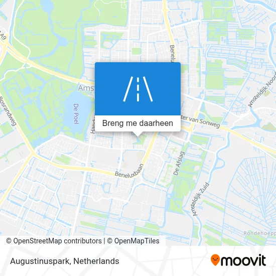 Augustinuspark kaart