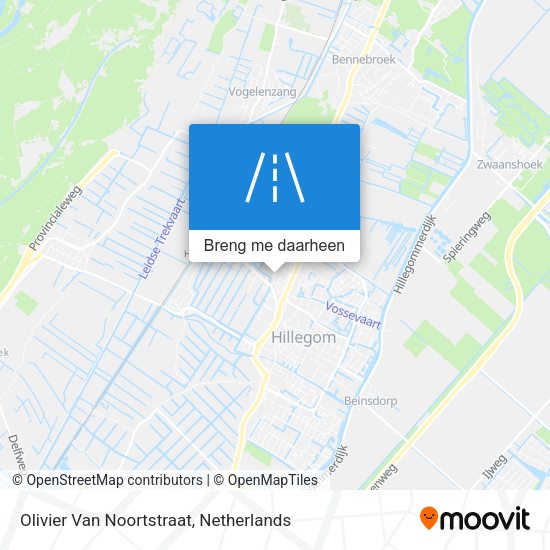 Olivier Van Noortstraat kaart