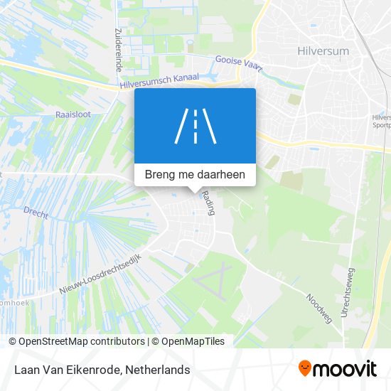 Laan Van Eikenrode kaart