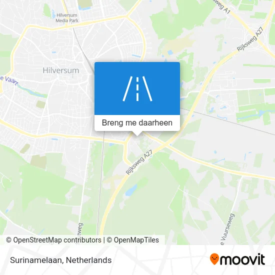 Surinamelaan kaart