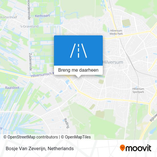 Bosje Van Zeverijn kaart