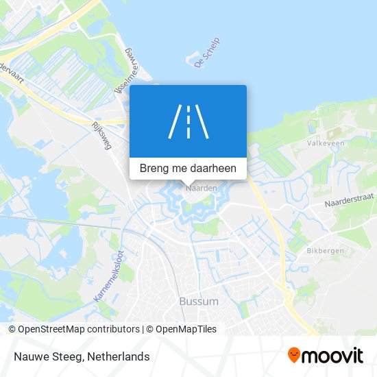 Nauwe Steeg kaart