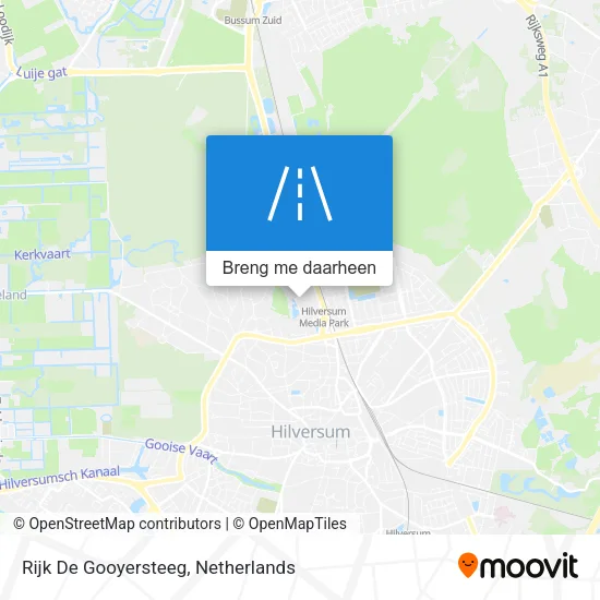 Rijk De Gooyersteeg kaart