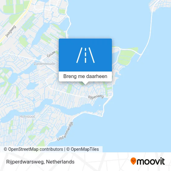 Rijperdwarsweg kaart