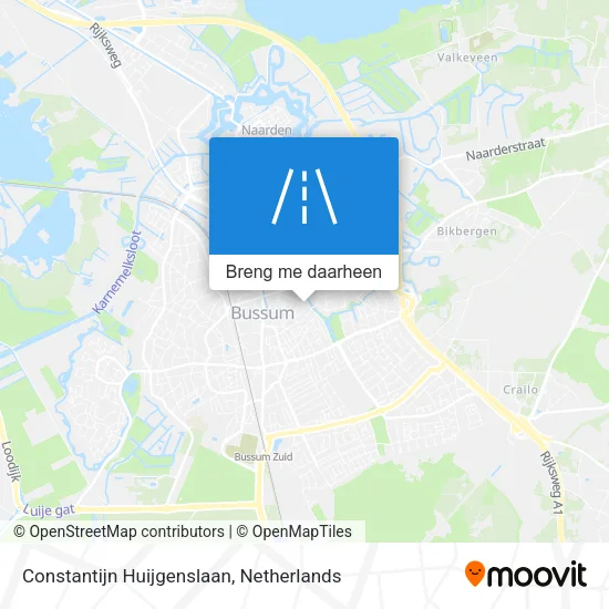 Constantijn Huijgenslaan kaart