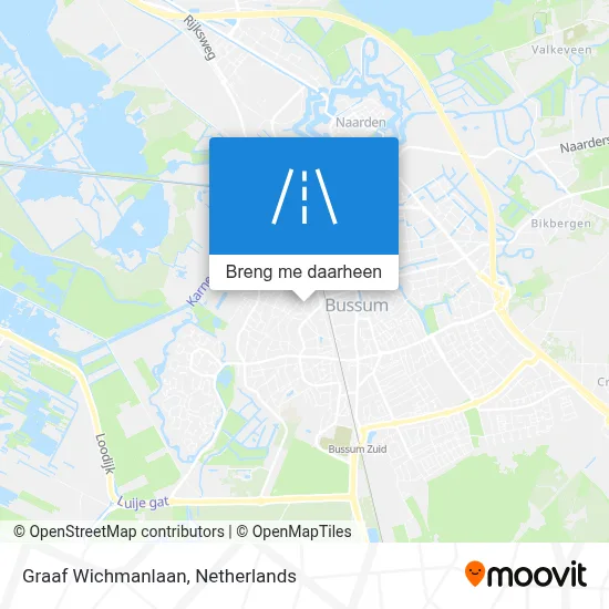 Graaf Wichmanlaan kaart