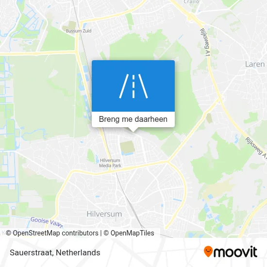 Sauerstraat kaart