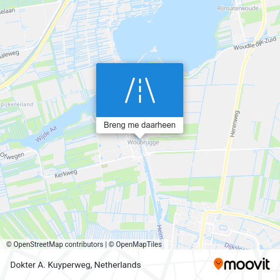 Dokter A. Kuyperweg kaart