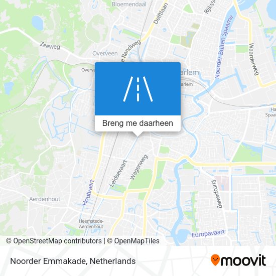 Noorder Emmakade kaart