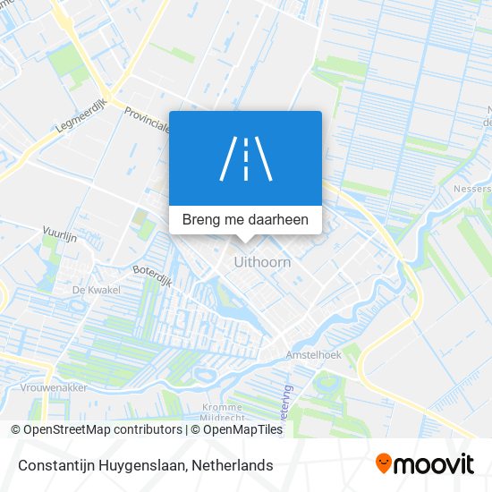 Constantijn Huygenslaan kaart