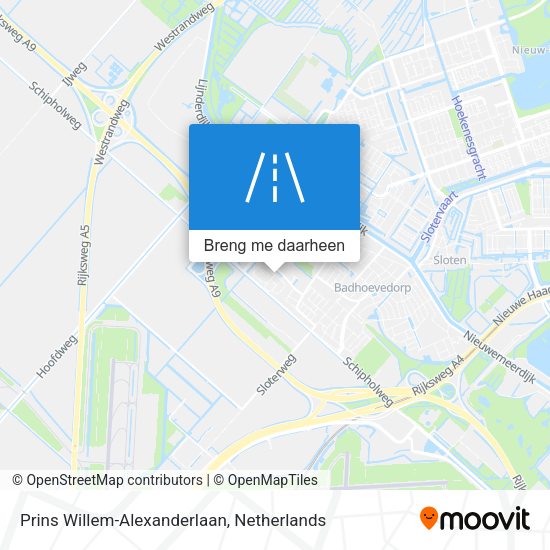 Prins Willem-Alexanderlaan kaart