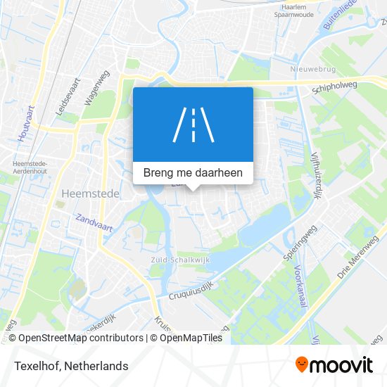 Texelhof kaart