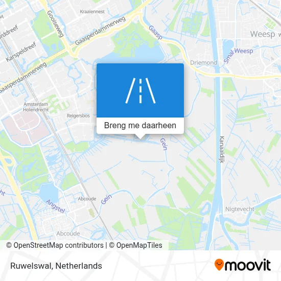 Ruwelswal kaart