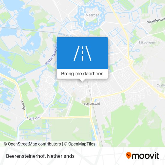 Beerensteinerhof kaart