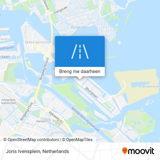 Joris Ivensplein kaart