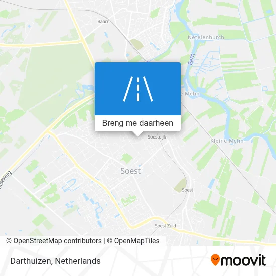 Darthuizen kaart