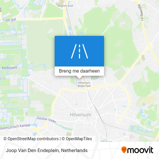 Joop Van Den Endeplein kaart