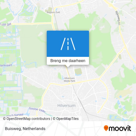 Buisweg kaart