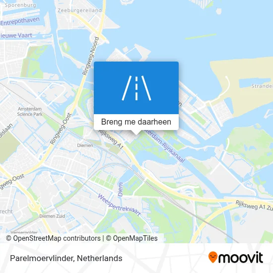 Parelmoervlinder kaart