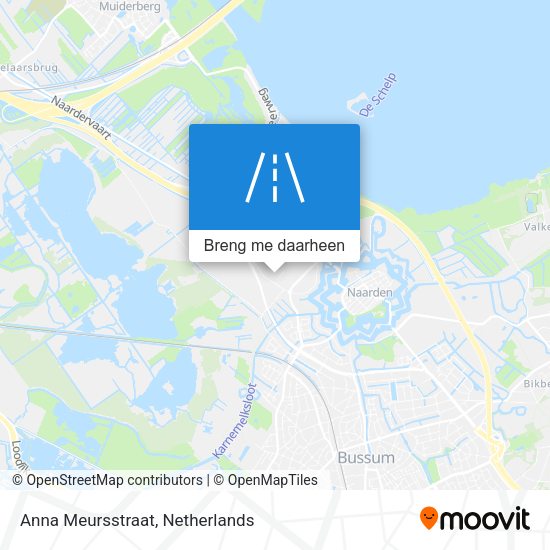 Anna Meursstraat kaart
