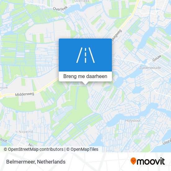 Belmermeer kaart