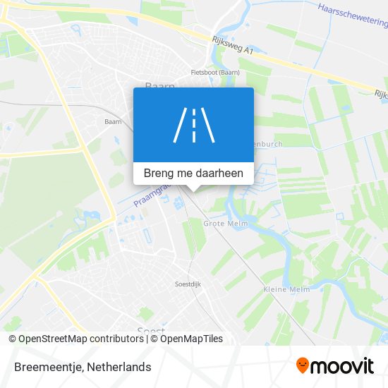 Breemeentje kaart