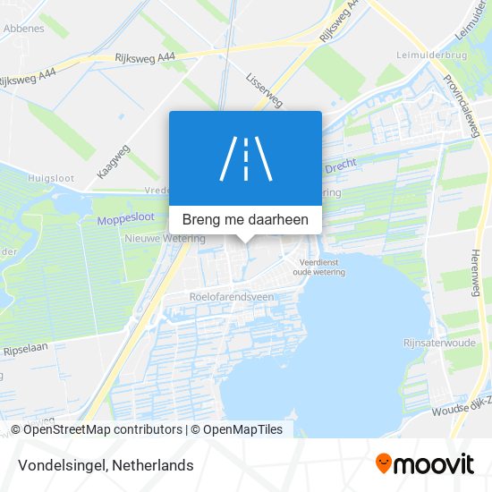 Vondelsingel kaart