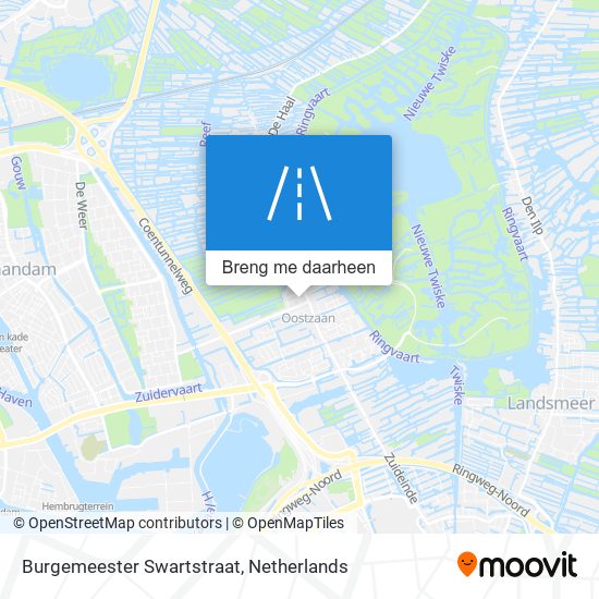 Burgemeester Swartstraat kaart
