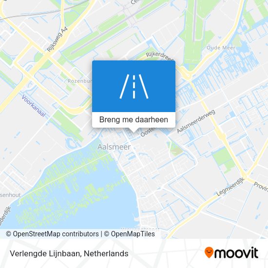Verlengde Lijnbaan kaart