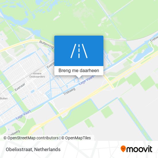 Obelixstraat kaart