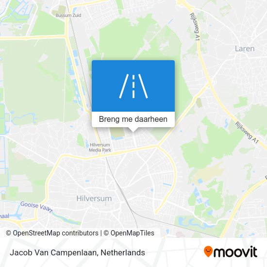 Jacob Van Campenlaan kaart