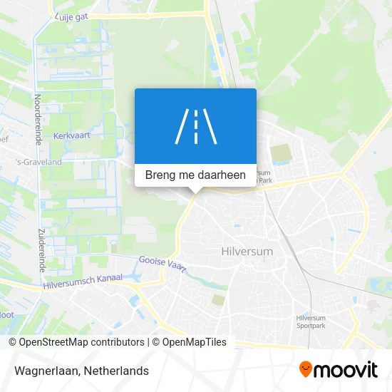 Wagnerlaan kaart