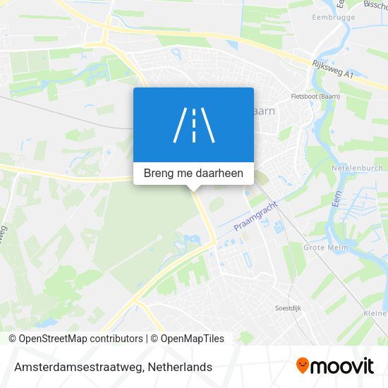 Amsterdamsestraatweg kaart