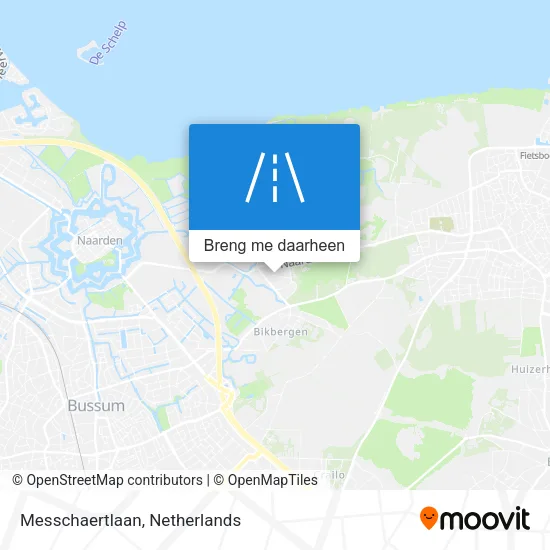 Messchaertlaan kaart