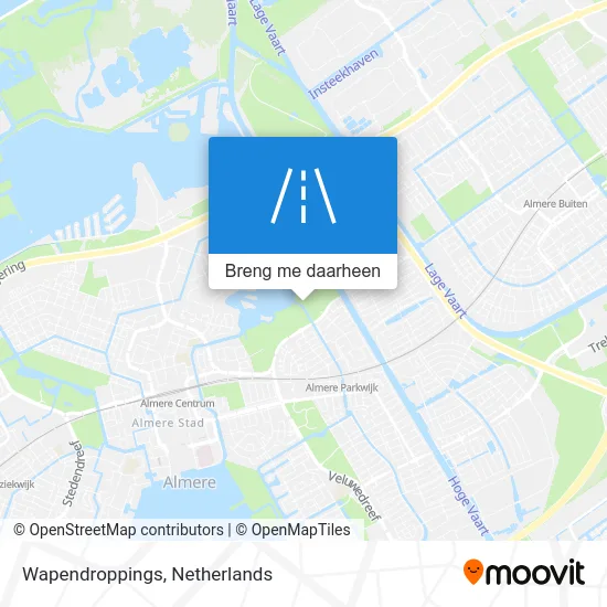 Wapendroppings kaart