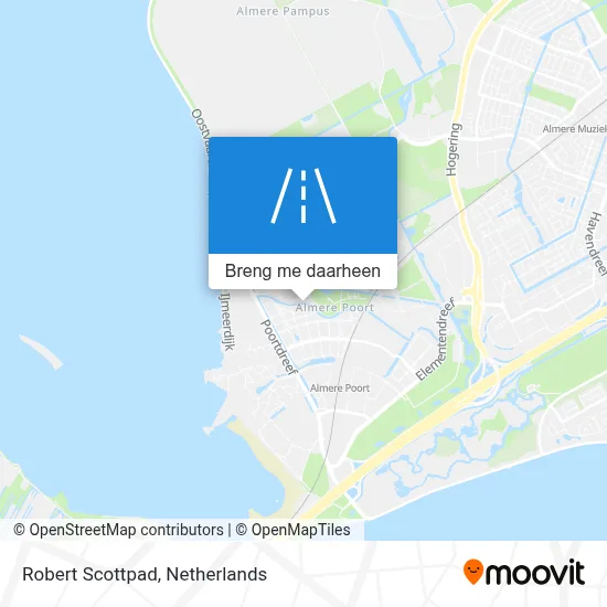 Robert Scottpad kaart