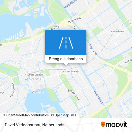 David Verloopstraat kaart