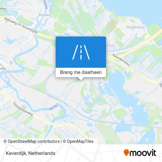 Keverdijk kaart