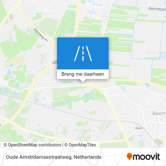 Oude Amstrdamsestraatweg kaart