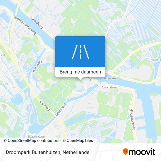 Droompark Buitenhuizen kaart