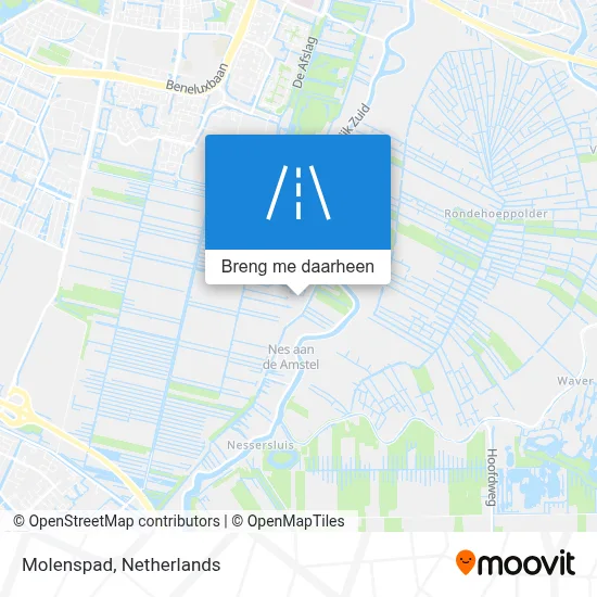 Molenspad kaart