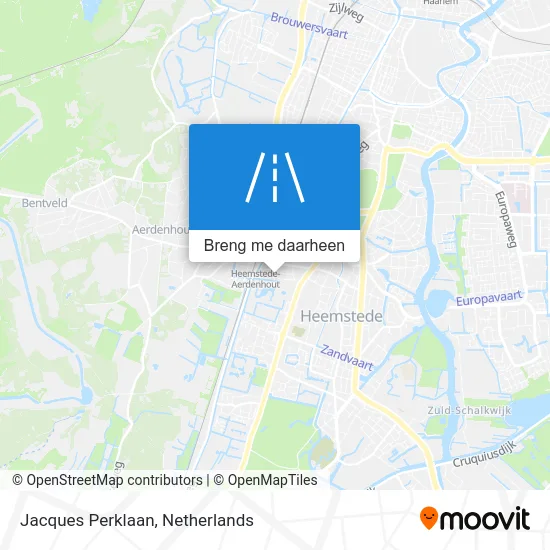 Jacques Perklaan kaart