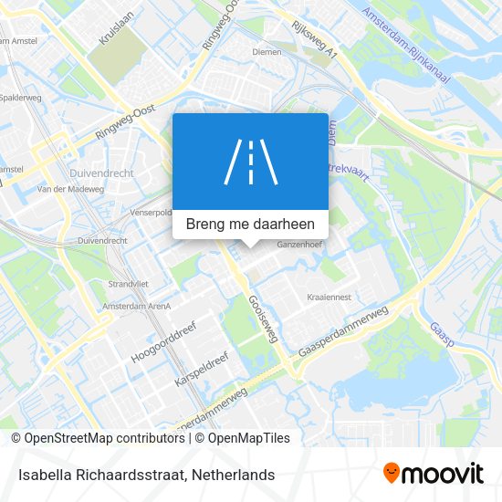 Isabella Richaardsstraat kaart