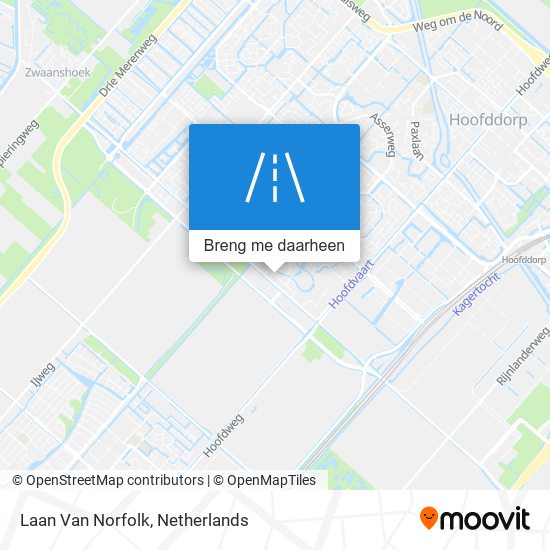 Laan Van Norfolk kaart