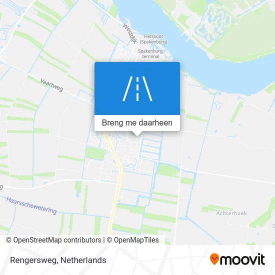 Rengersweg kaart