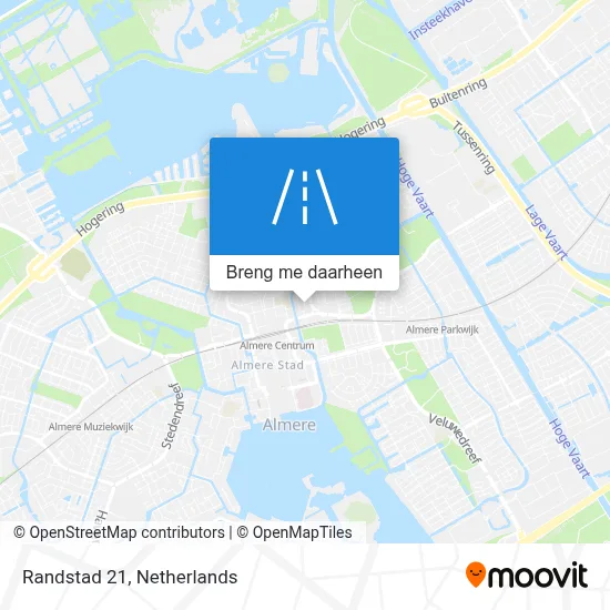 Randstad 21 kaart