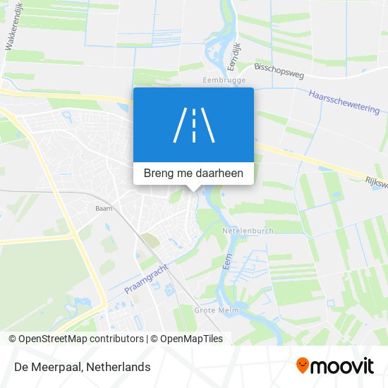 De Meerpaal kaart