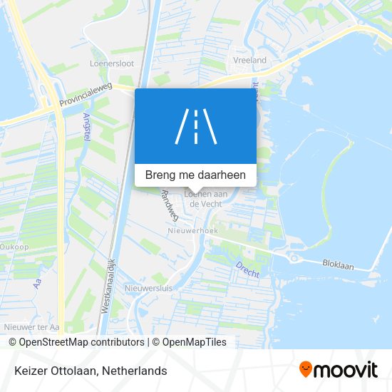Keizer Ottolaan kaart